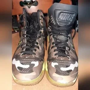 Nike | Shoes | Nike Lunar Hypergamer Grey Camo Neon 21 Size  display picture 1